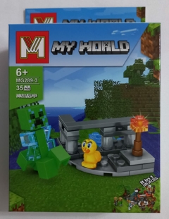 MY WORLD - MINECRAFT - MINIFIGURAS - MG 289 en internet