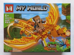 MY WORLD - DRAGÓN de los 4 ELEMENTOS (Minecraft) - MG 621 - Vinci Toys