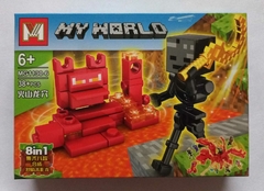 MINECRAFT - FLAME ENDER DRAGON (minifiguras) - MG 1130 - comprar online