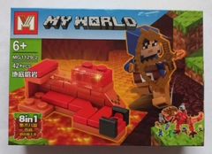 MINECRAFT - TYRANOSAURIO REX (minifiguras) - MG 1129 - Vinci Toys