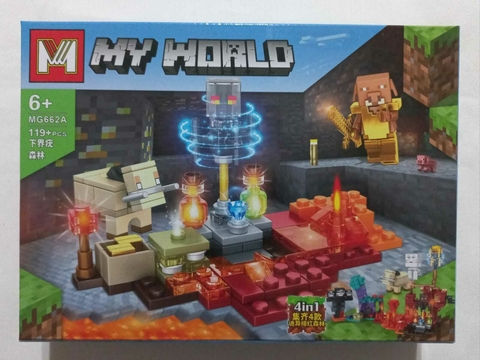 MINECRAFT - MY WORLD - CRIMSON FOREST - MG 662