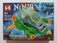 NINJAGO - AVENTURA NINJA SUBMARINA - MG 381 - Vinci Toys