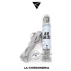 AIR LACES PLATA 120CM - La Cordoneria