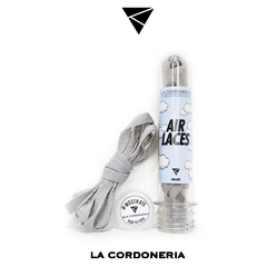AIR LACES PLATA 160 CM - La Cordoneria