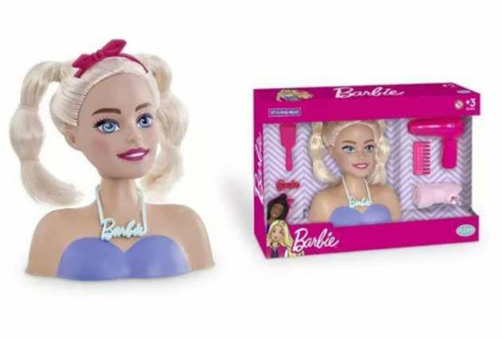 Playset Barbie com Boneca - Salão de Beleza - Totally Hair