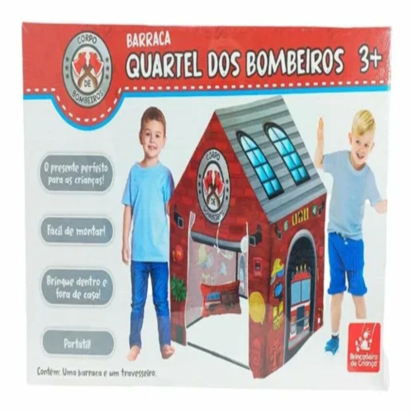 Brinquedo Infantil - Barraca Bombeiro
