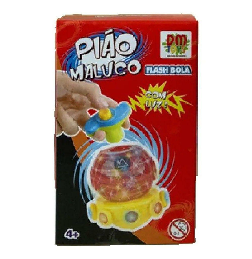 Mini Brinquedo Pião Colorido