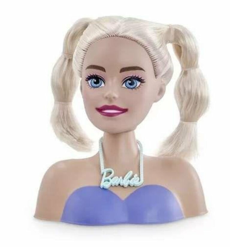 Barbie Cabeça Da Boneca Para Pentear/maquiar - Catálogo das Artes