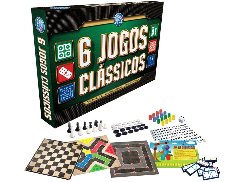 Jogo De Tabuleiro 3 Jogos Ludo Dama E Trilha