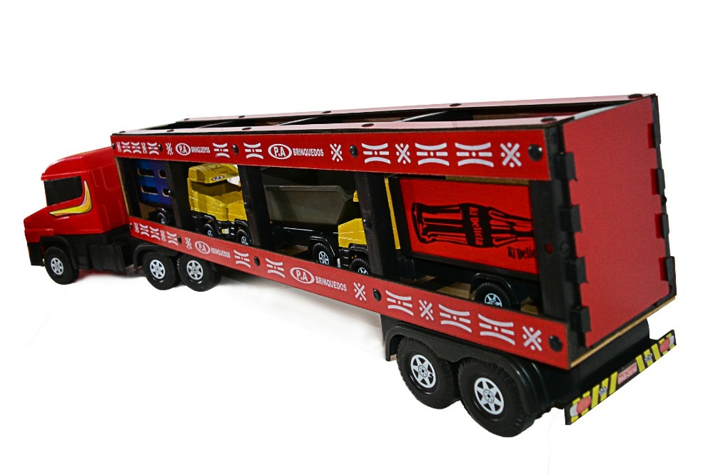 Carreta Madeira Truck Brinquedo: Promoções