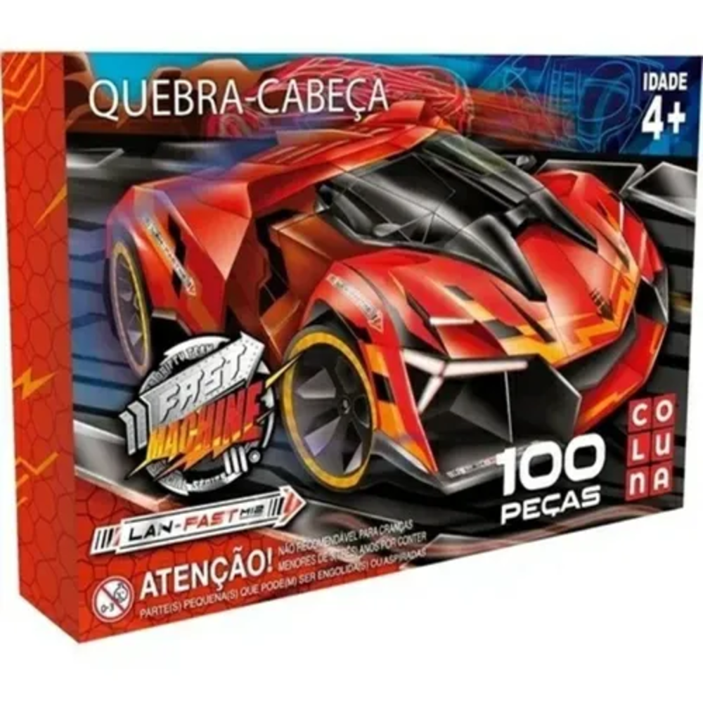 Jogo Quebra Cabeça Race Carros 150 Peças - Pais e Filhos na