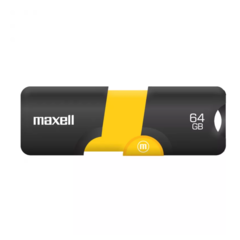 PENDRIVE MAXELL FLIX 64GB AMARILLO