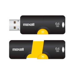 PENDRIVE MAXELL FLIX 64GB AMARILLO en internet