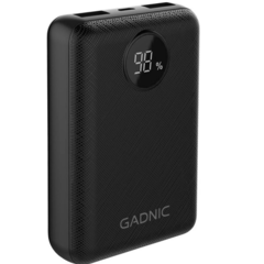 CARGADOR PORTÁTIL GADNIC 18000 MAH CARGA RÁPIDA 2 USB