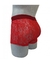 BOXER ENCAJE HOMBRE TALLE XL ROJO - comprar online