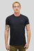 TSHIRT COMFORT GOLA CARECA - PRETO