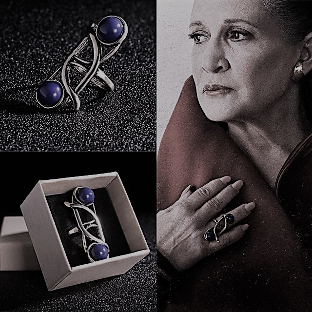 Anillo Princesa Leia Generala Star Wars Bronce Episodio 8