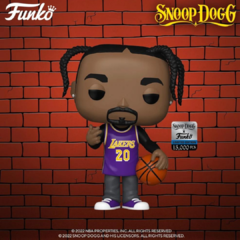 Funko Pop Rocks: Snoop Dogg Jersey Lakers Exclusivo Funko Shop - comprar en línea