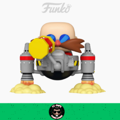 Funko Pop Rides Super Deluxe: Sonic - Dr Eggman En Egg Mobile