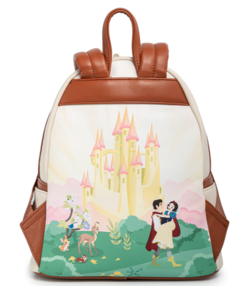 Loungefly X Disney: Castillo de Princesas Series - Snow White Castle Mini Mochila - CCPOPS