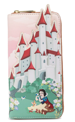 Loungefly X Disney: Castillo de Princesas Series - Snow White Castle Cartera