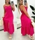 Vestido Midi Creta Pink Poa