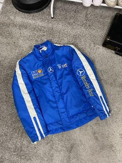 Jacket Racing Mercedes azul (G)