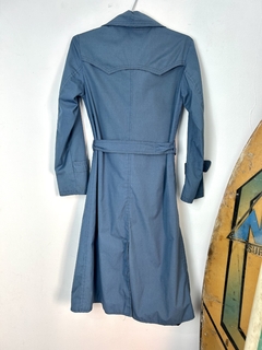 Trench Coat Azul Vintage (P)