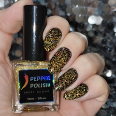 Esmalte refletivo Pepper Polish Diga Xis na internet