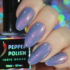 Esmalte refletivo Pepper Polish Crow Chakra