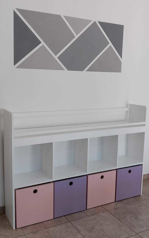 MUEBLE ORGANIZADOR DE JUGUETES SMALL - 2 MÓDULOS 