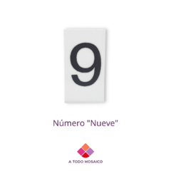 Número 9 "nueve"