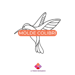 Molde colibrí