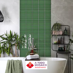 Mosaicos de vidrio BAMBOO VERDE