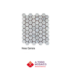 Mosaicos de cerámica HEXA CARRARA - comprar online