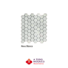 Mosaicos de cerámica HEXA BLANCO - comprar online