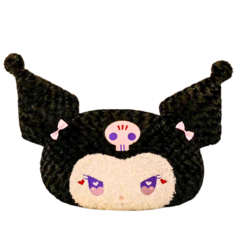 ALMOHADÓN DE PELUCHE KUROMI 70cms - comprar online