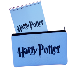 SET CARTUCHERA Y ANOTADOR HARRY POTTER