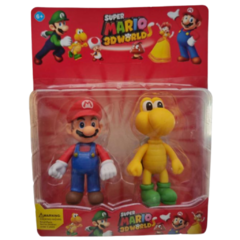 Mu eco Super Mario Bros Presentaci n Blister x 2 unidades Personaje