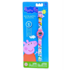 RELOJ DIGITAL PULSERA PEPPA PIG