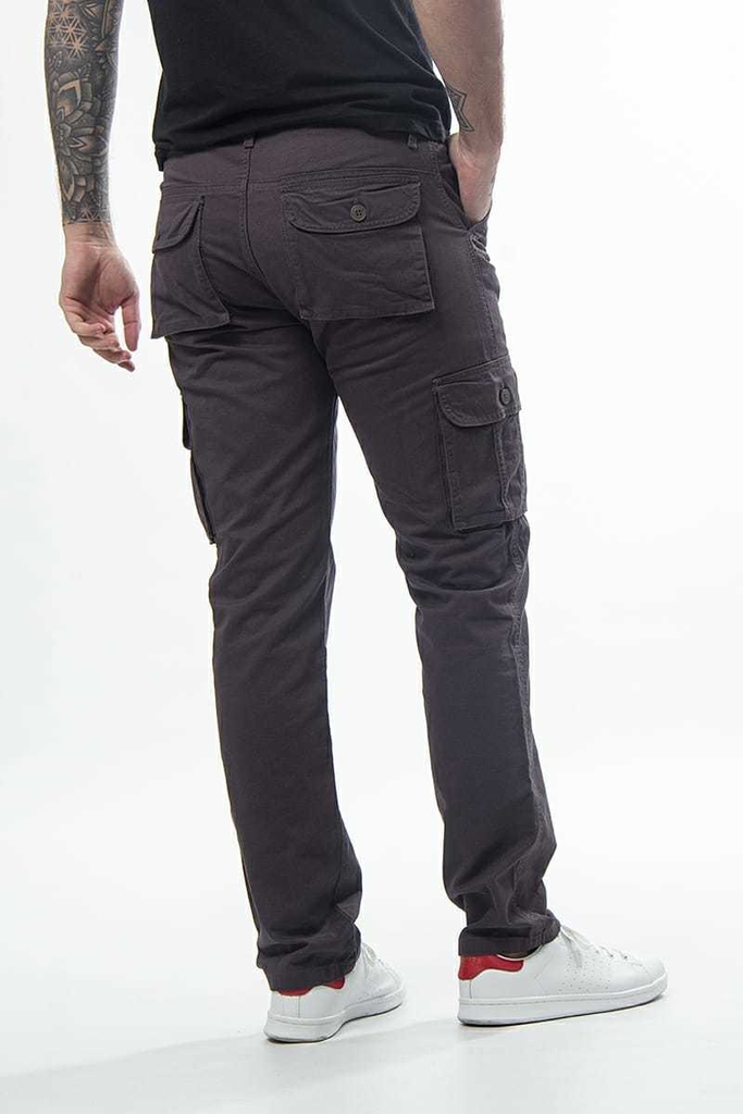 Pantalón cargo reforzado para hombre con talles especiales