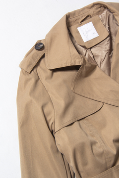 TRENCH GABARDINA LARGO PAULA - comprar online