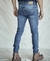 Pantalón de jean con protecciones BROOKLYN MOTO CO. Kingman Denim azul - BOULEVARD MOTO