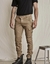 Pantalón con protecciones BROOKLYN MOTO CO. Williams Beige - comprar online