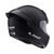 Casco LS2 352 ROOKIE Mono Mate Negro con Spoiler en internet