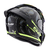 Imagen de Casco 352 ROOKIE STINGER Negro Amarillo Brillo con Spoiler