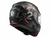 Casco LS2 353 Rapid CIRCLE Negro Naranja Mate - comprar online