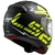 Casco LS2 353 RAPID Cromo Negro / Amarillo Mate