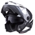 Casco rebatible LS2 370 Easy Stripe Negro Blanco