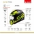 Casco LS2 FF353 RAPID Cromo Negro / Amarillo Mate - comprar online